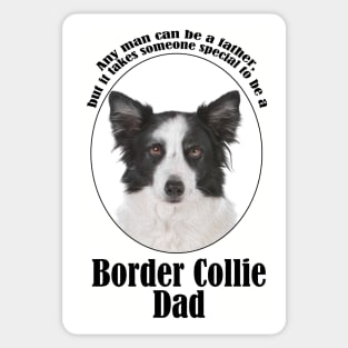 Border Collie Dad Sticker